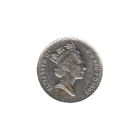 Preview 10 pence, 1997 obverse
