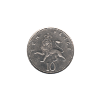 Preview 10 pence, 1997 reverse