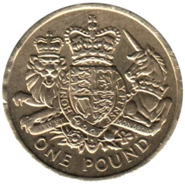 Preview 1 Pound, 2015 reverse