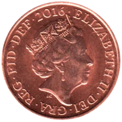 Preview 1 penny, 2016 obverse
