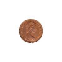 Preview 1 penny, 1971 obverse