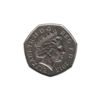 Preview 50 pence, 2013 obverse