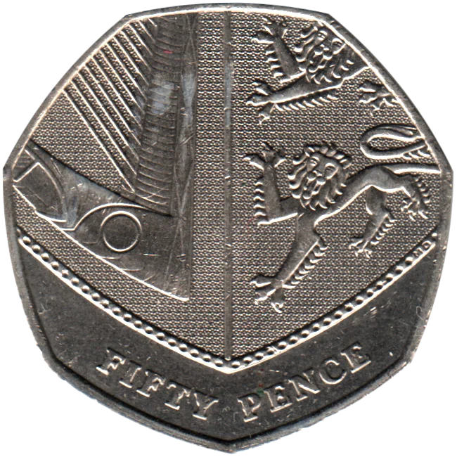 50 pence, 2013 Reverse