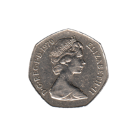 Preview 50 pence, 1979 obverse