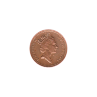 Preview 1 penny, 1996 obverse