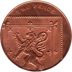Preview 2 pence, 2010 reverse