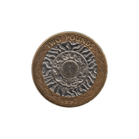 Preview 2 Pounds, 1997 reverse