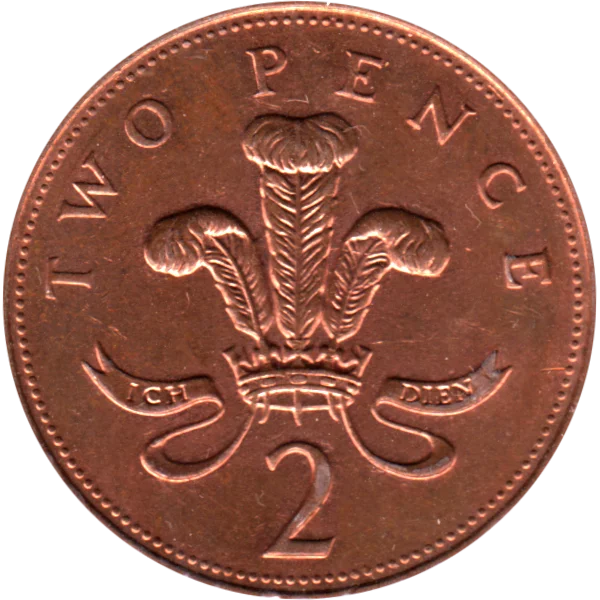 2 pence, 2005 Reverse