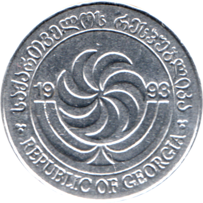 5 tetri, 1993 Obverse