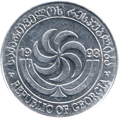 20 tetri, 1993 Obverse