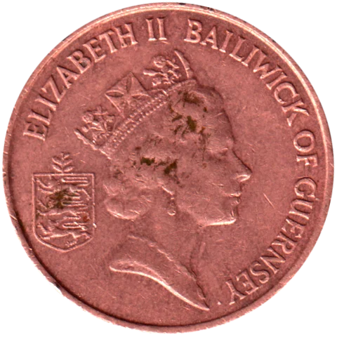 1 penny, 1988 Obverse