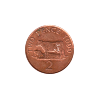 Preview 2 pence, 1999 reverse