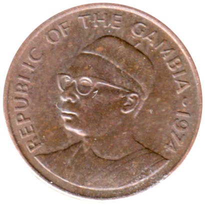 1 butut, 1974 Obverse