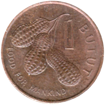1 butut, 1974 Reverse