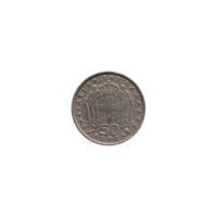 Preview 50 lepta, 1959 reverse