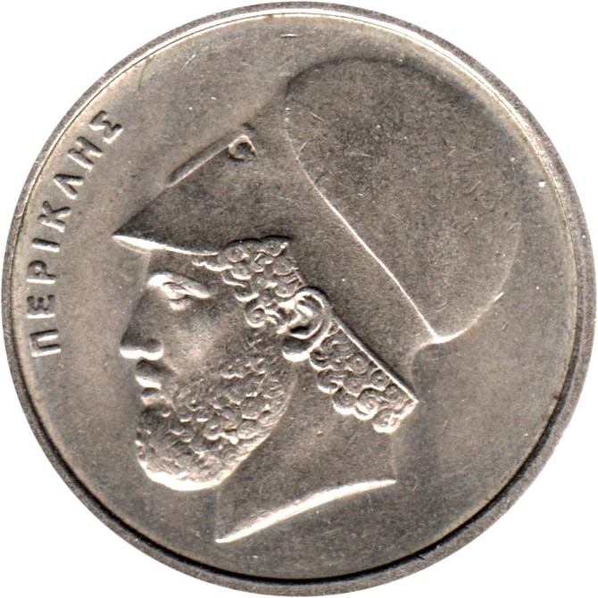 20 Drachmes, 1978 Obverse