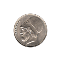 Preview 20 Drachmes, 1978 obverse