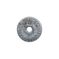Preview 10 lepta, 1959 obverse
