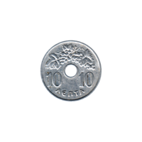Preview 10 lepta, 1959 reverse