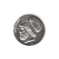 Preview 20 Drachmes, 1976 obverse