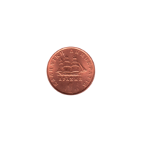 Preview 1 Drachma, 1988 reverse