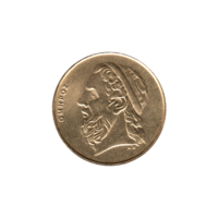 Preview 50 Drachmes, 1990 obverse