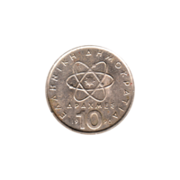 Preview 10 Drachmes, 1990 reverse
