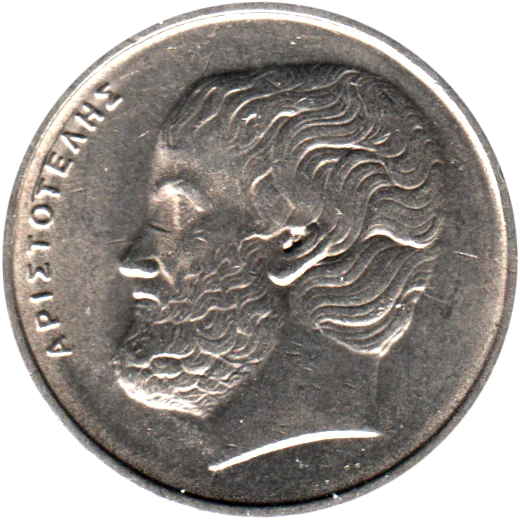 5 Drachmes, 1984 Obverse