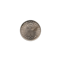 Preview 50 lepta, 1964 reverse