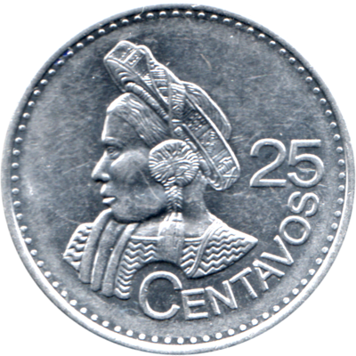 25 centavos, 2016 Reverse