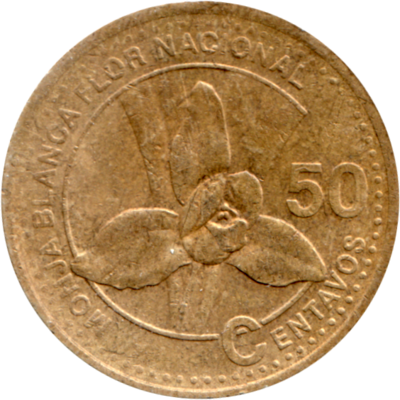 50 centavos, 1998 Reverse