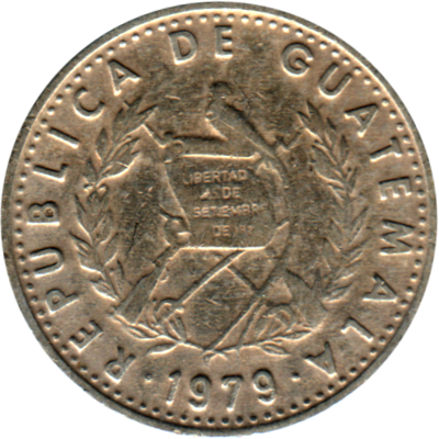 10 centavos, 1979 Obverse