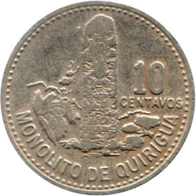 10 centavos, 1979 Reverse