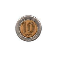 Preview 10 Dollars, 1994 reverse
