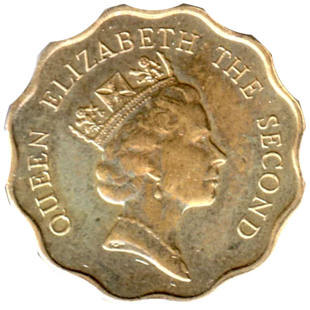 20 cents, 1991 Obverse