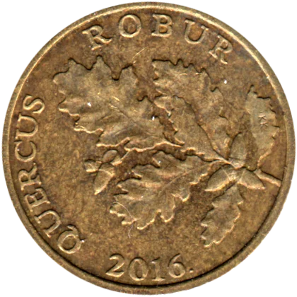 5 lipe, 2016 Obverse