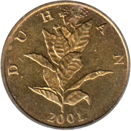 10 lipe, 2001 Obverse
