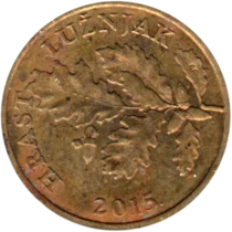 Preview 5 lipe, 2015 obverse