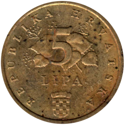 5 lipe, 2015 Reverse
