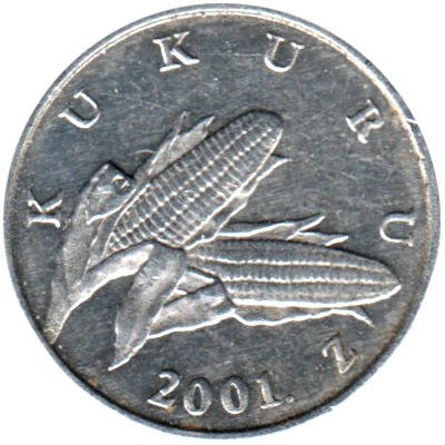 Preview 1 lipa, 2001 obverse