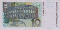 Preview 10 Kune, 2001 obverse