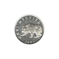 Preview 5 Kune, 2001 obverse