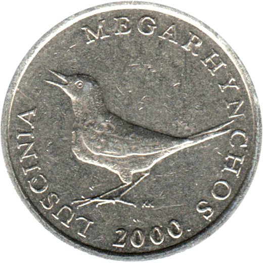 1 Kuna, 2000 Obverse