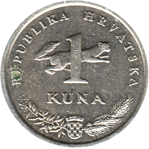 1 Kuna, 2000 Reverse
