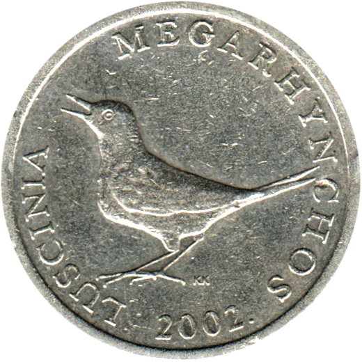 1 Kuna, 2002 Obverse