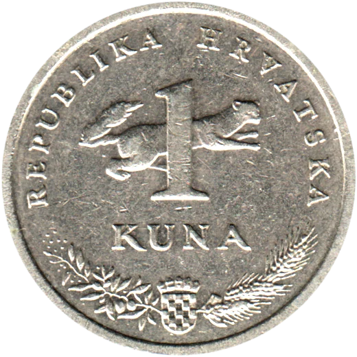 1 Kuna, 2002 Reverse