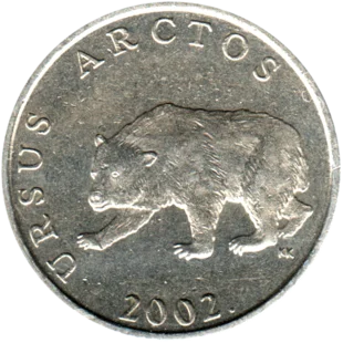 Preview 5 Kune, 2002 obverse