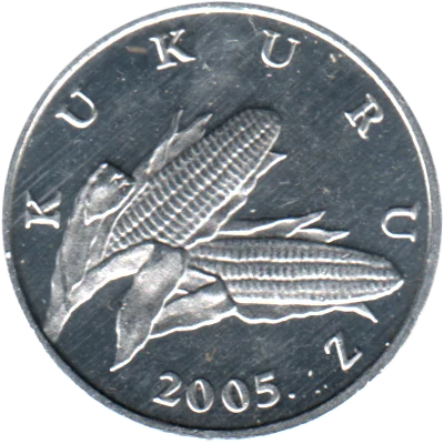 1 lipa, 2005 Obverse