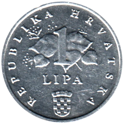 1 lipa, 1993 Reverse