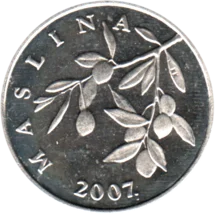 Preview 20 lipe, 2007 obverse